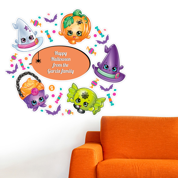 Shopkins™ Halloween Decals
